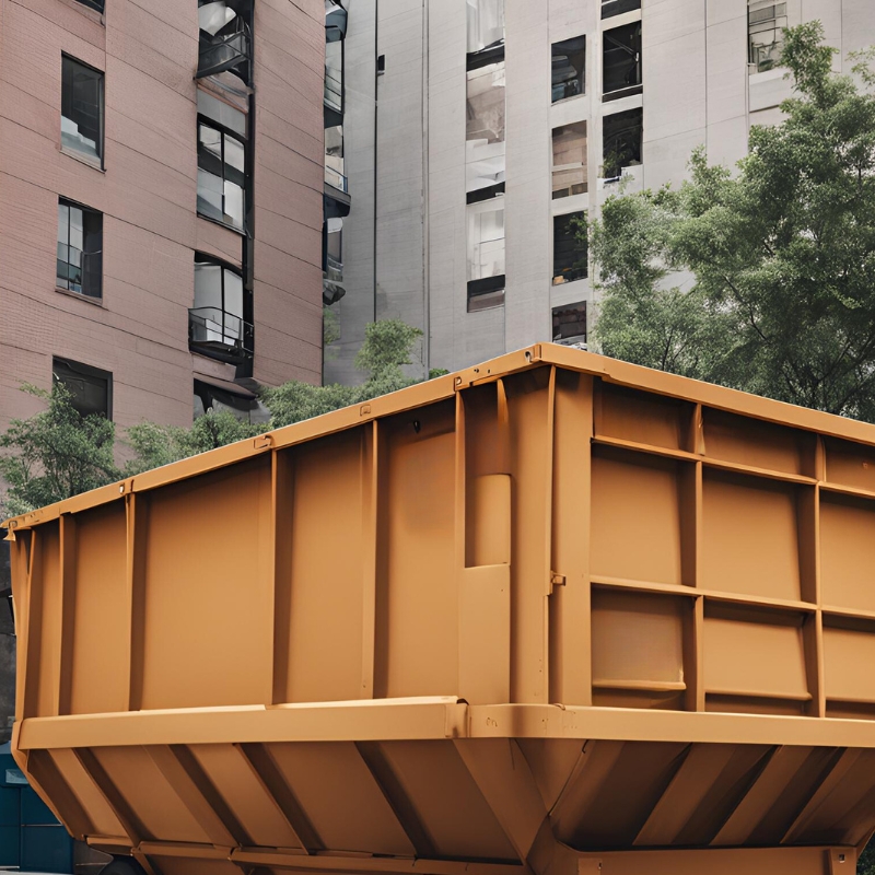 Construction roll-off dumpster rentals